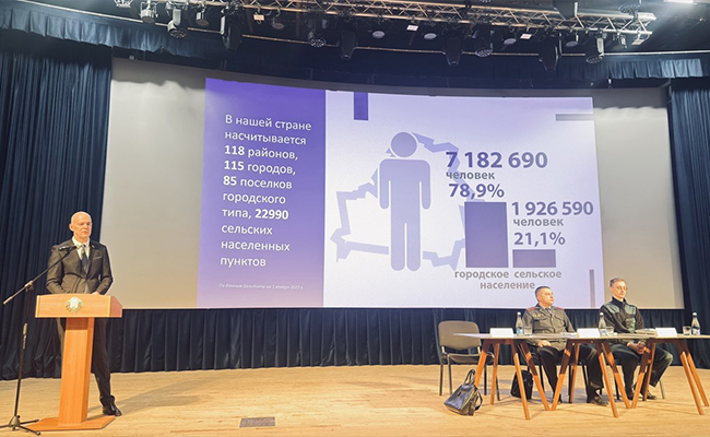 ЕДИ под руководством заместителя председателя Островецкого РИК Милешко П.В.